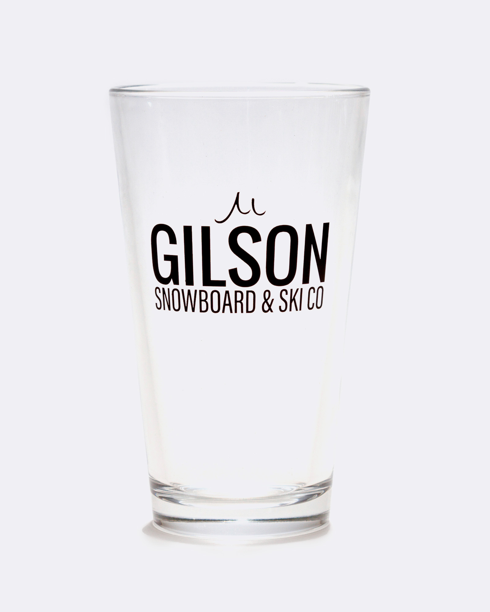 Gilson Classic 
Pint Glass graphics