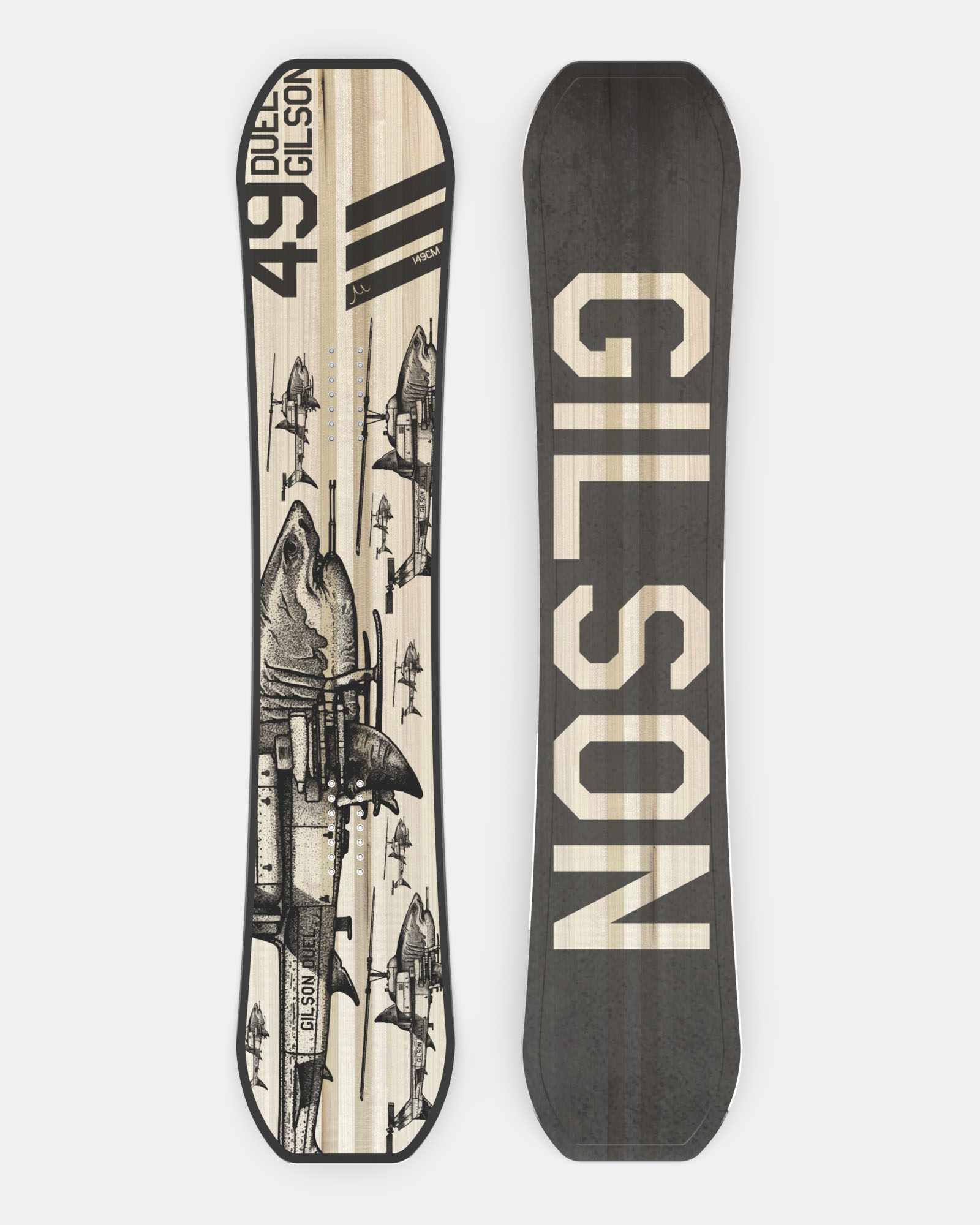 154cm 
GILSON 
Duel graphics